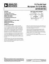 DataSheet AD7392 pdf